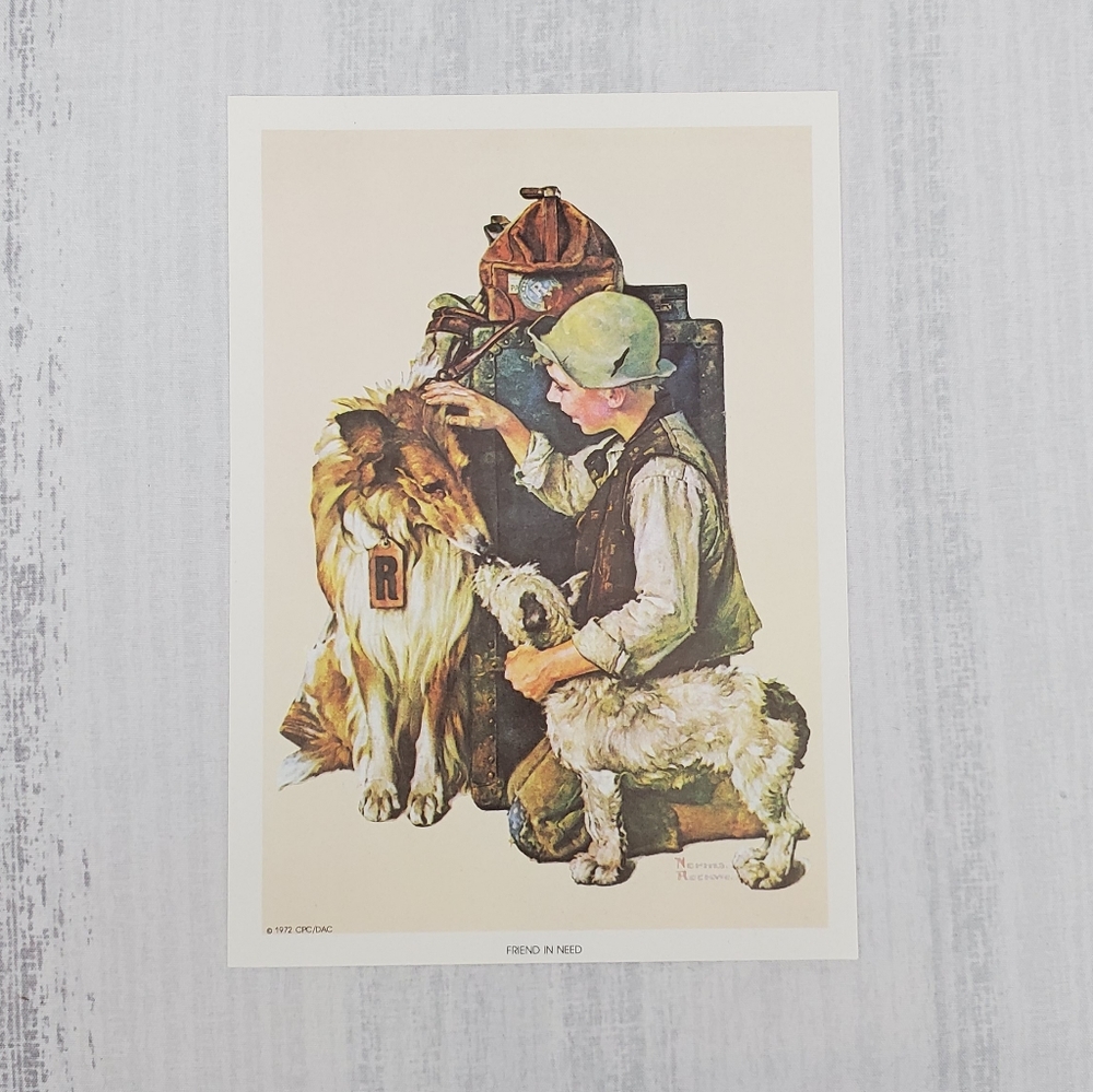 2 Norman Rockwell Lithograph Prints * - Picture 4 of 8